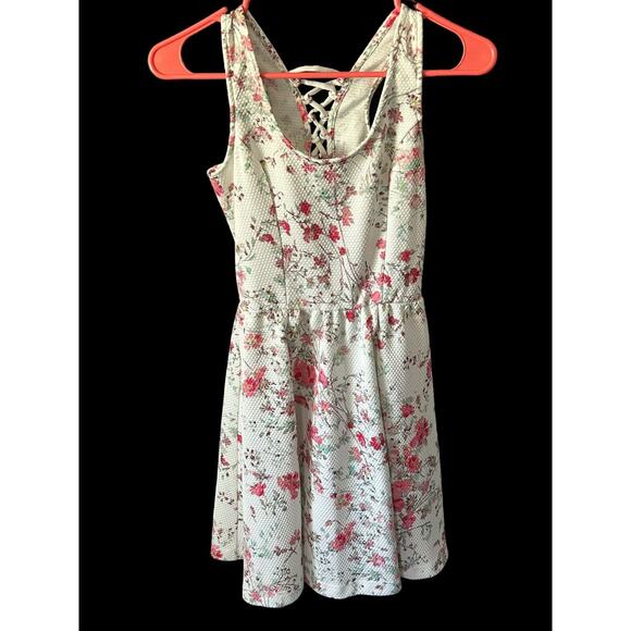 Jessica Simpson Women’s size‎ XS Pink White Floral Dress Extra Small - Picture 1 of 5